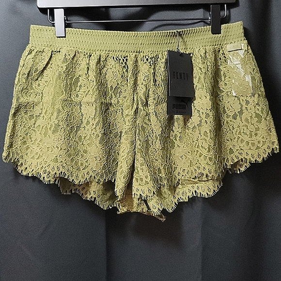 Puma By Rihanna Fenty B-Ball Lace Sleepwear Shorts